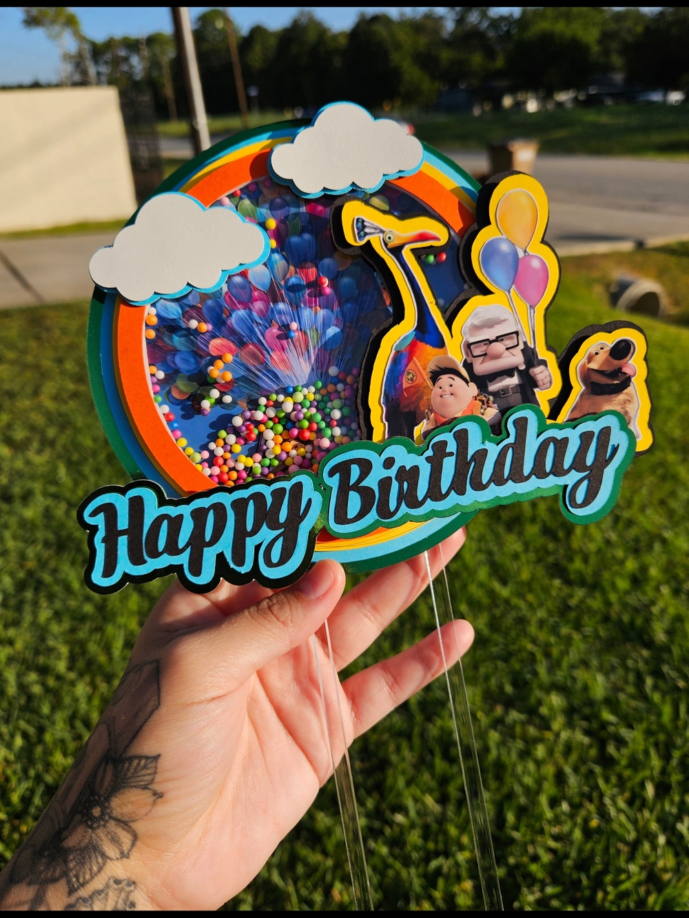 "Up" Pixar Cake Topper